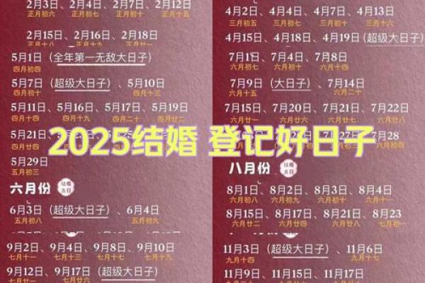 2025六月份结婚吉日查询 2025月6月结婚吉日 2025六月份结婚吉日查询 2025月6月结婚吉日