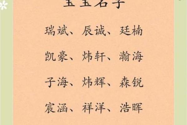 2019年5月13号寅时出生的男孩要怎么起名字姓名