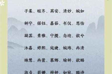 有诗意的女孩名字都有什么-姓名学-华易网姓名
